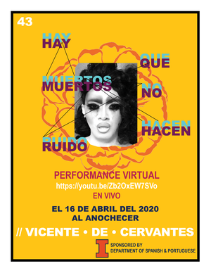 Flyer Hay Muertos Performance