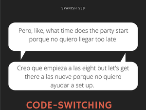 CODE SWITCHING